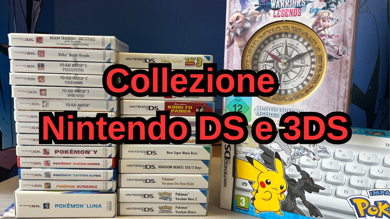 Collezione Nintendo DS e 3DS (2025)