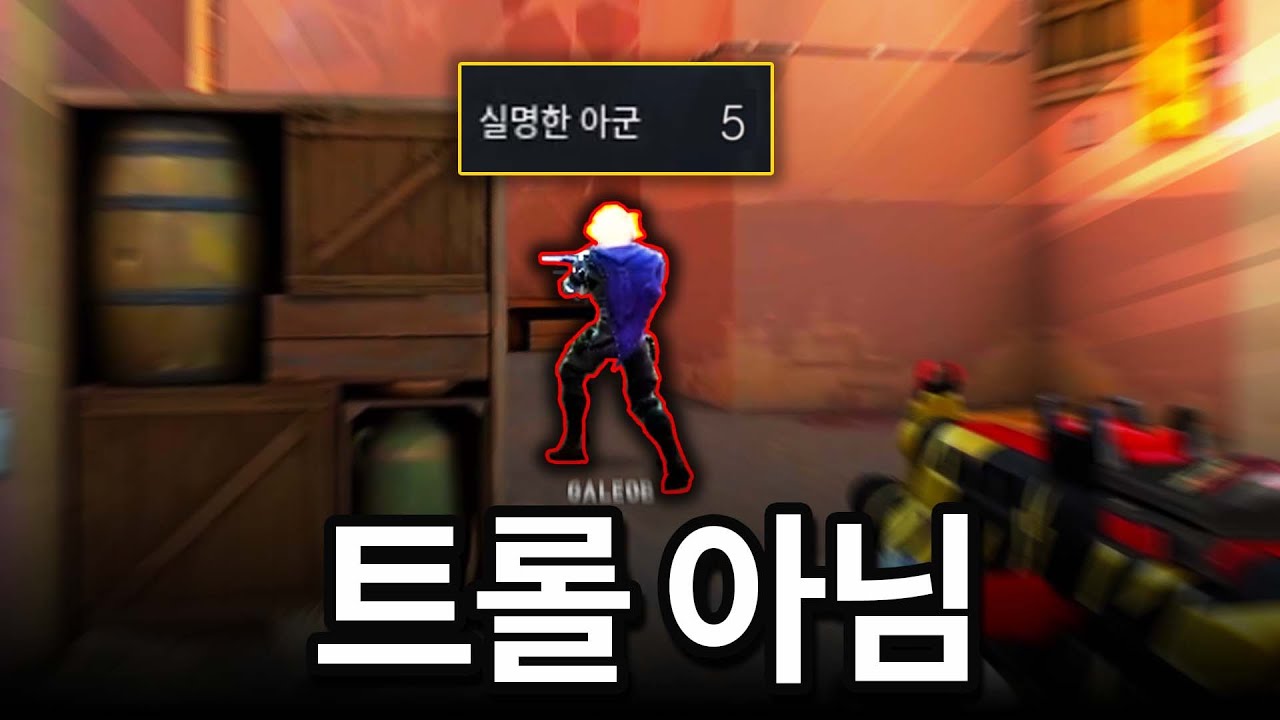 갈없이에게 케이오 먹여보기