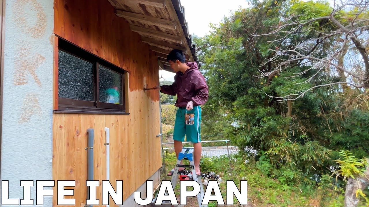 [Влог] Работающий японец 🇯🇵 Отдаю долг, помогая родителям в моем родном городе