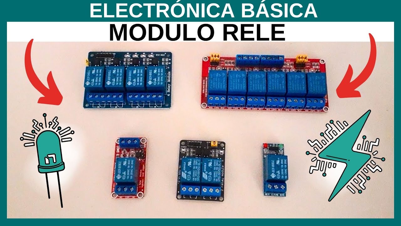 Electrónica Básica: ¿Qué es y cómo usar un Módulo Relé?