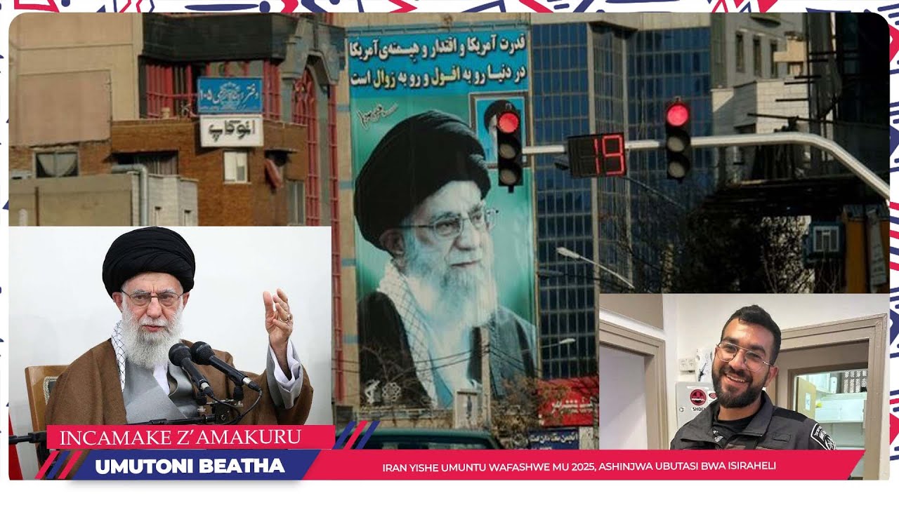 AMAKURU 14:00 IRAN YISHE UMUNTU WAFASHWE MU 2025, ASHINJWA KUBA INTASI YA ISIRAHELI