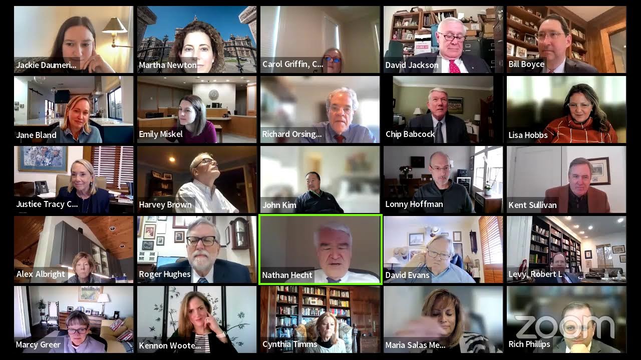 Supreme Court Advisory Committee Part 4