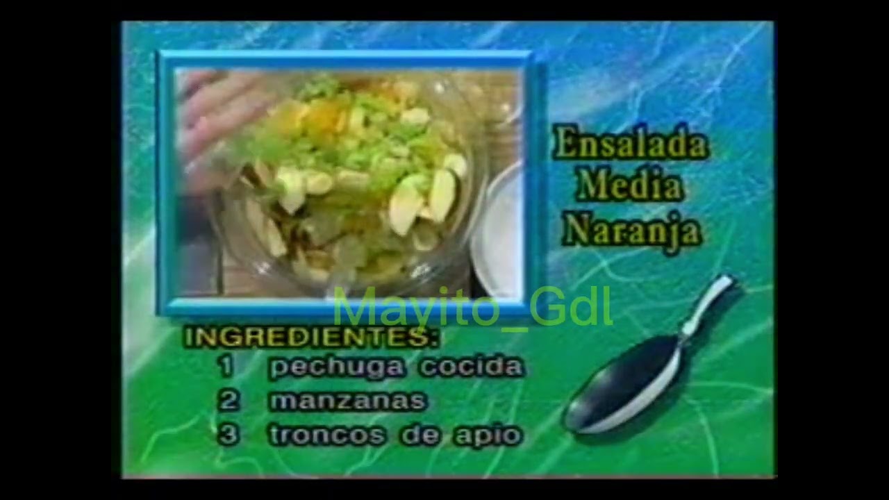FEY Ensalada Media Naranja Programa Un Nuevo Día Rebeca de Alba César Costa 