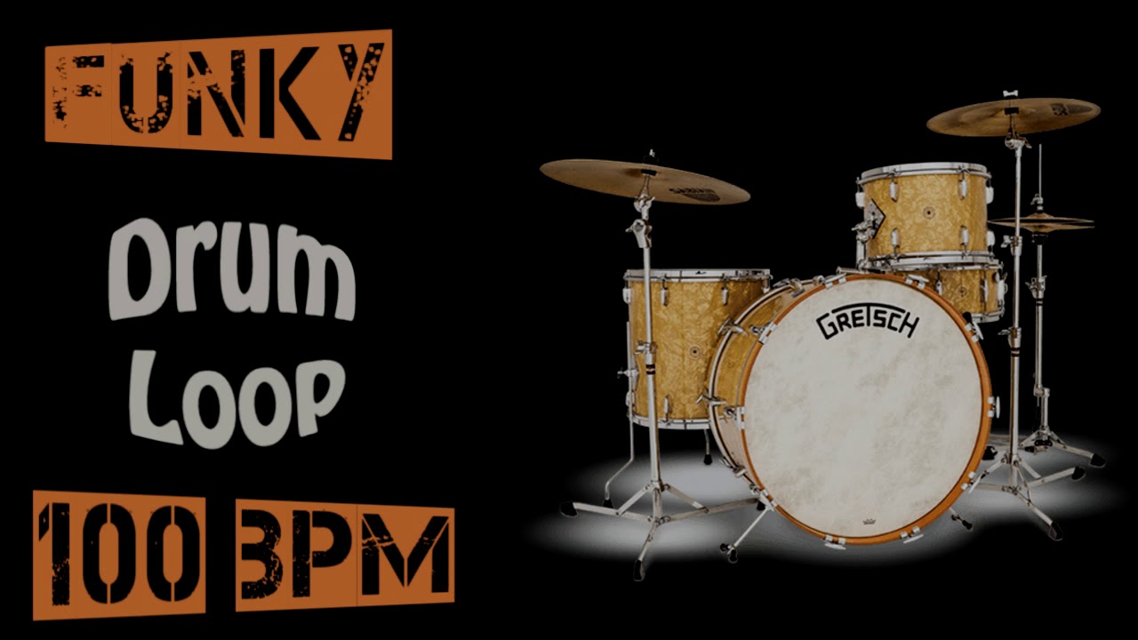 Funky Drum Loop #2 - 100 bpm