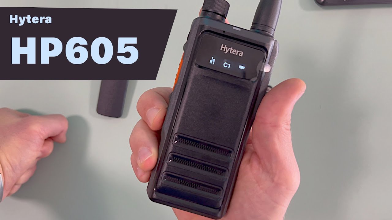 Радиостанция Hytera HP605. Полный обзор