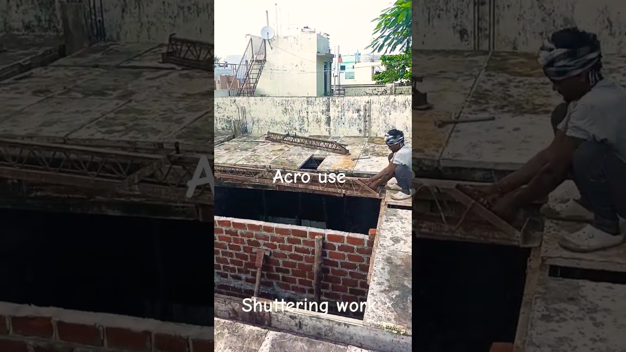 How to use acro span#construction #civil #centring