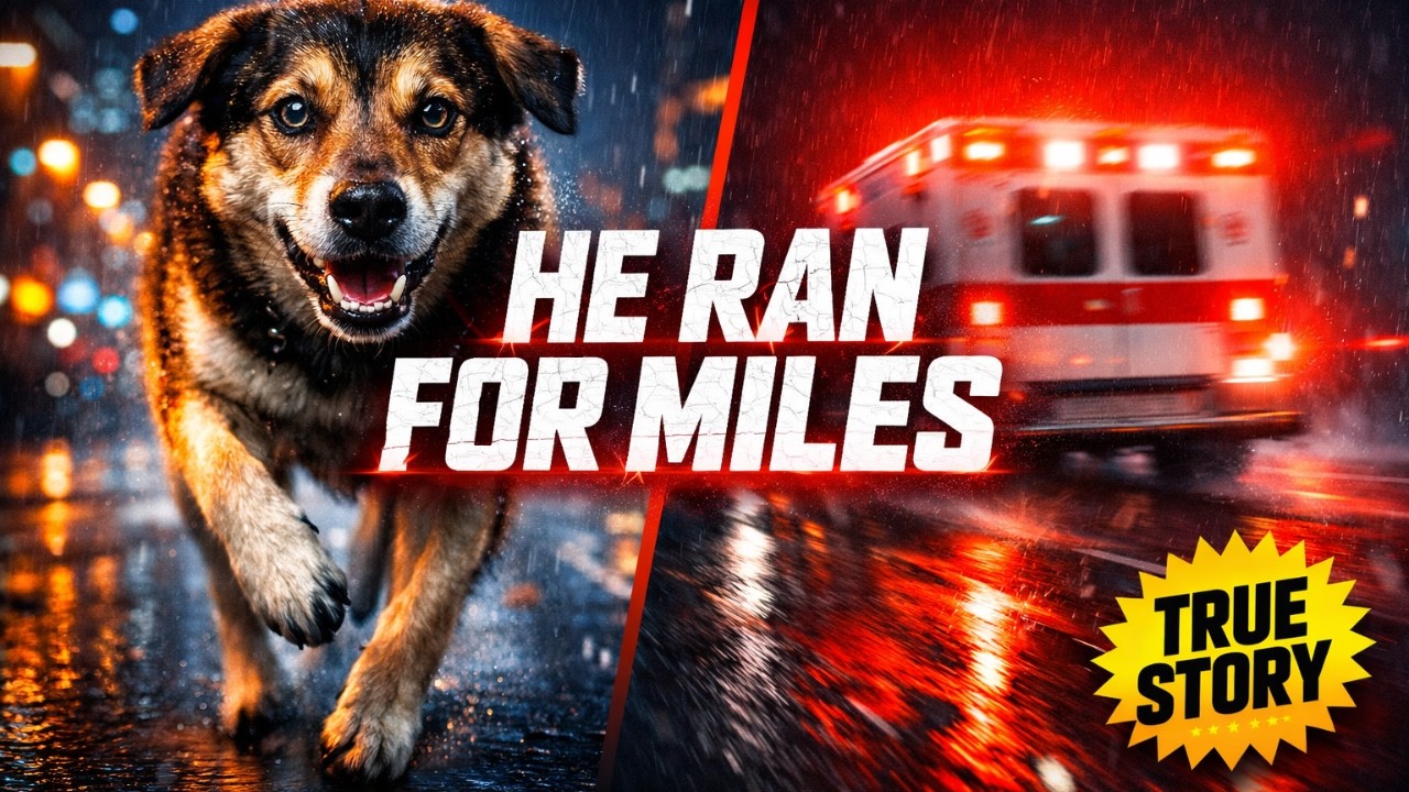 The Surprising Reason Dog Ran Miles Through City Streets