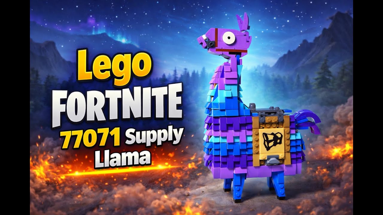 LEGO Fortnite - Supply Llama | Speed Build