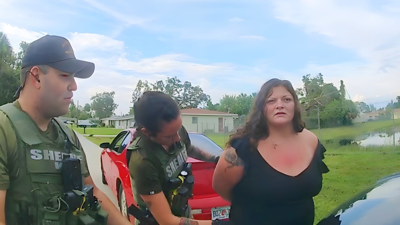 Panicked Girl Is Ordered Out of the Car and the Traffic Stop Suddenly Turns Tense