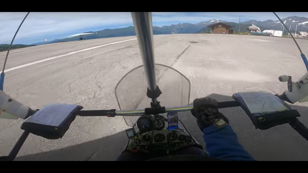 I flew my microlight from the UK to the French Alps  Episode 4 (Courchevel)
