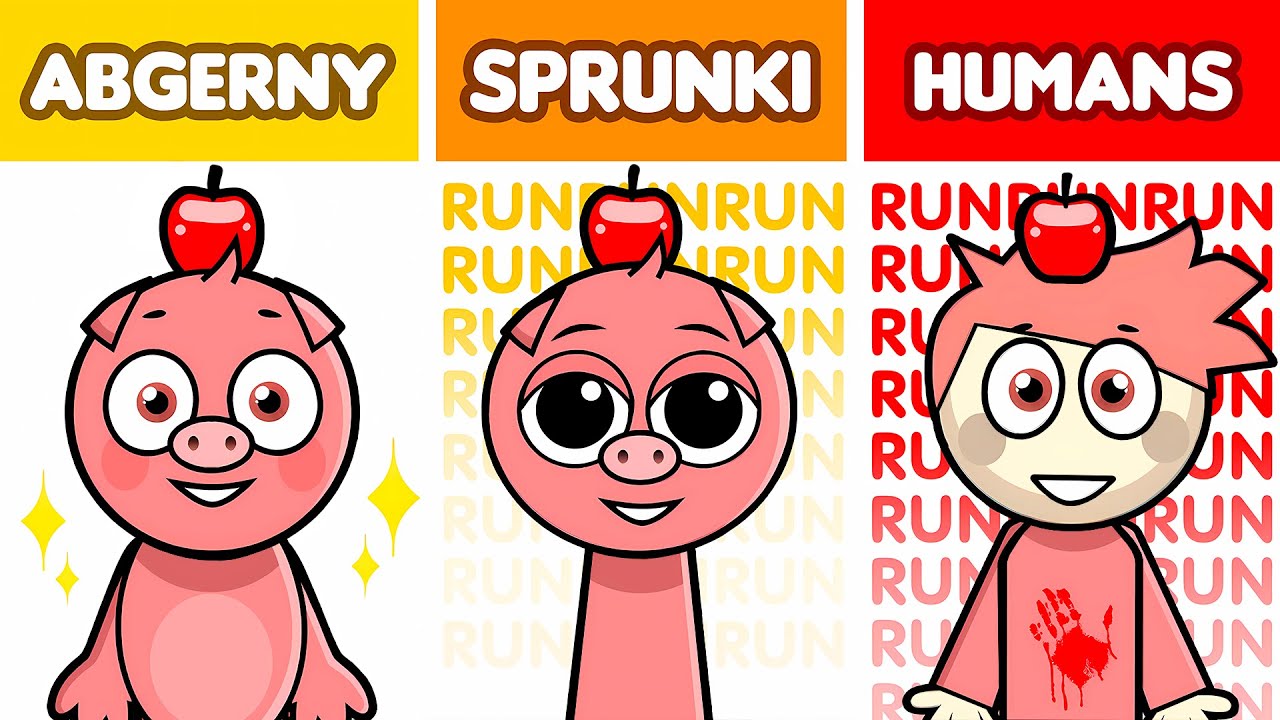 Incredibox Abgerny VS Abgerny But Sprunki VS Abgerny But Humans (ALL Characters Comparison)