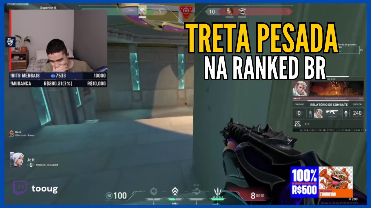TRETA PESADA NO CEN&Aacute;RIO DE VALORANT