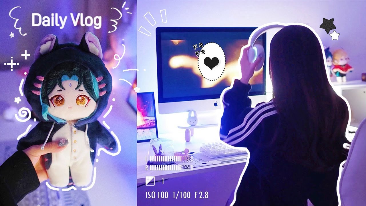 Day in my life 🌸 Genshin merch, cooking, cleaning, Japanese snacks, aesthetic living alone vlog