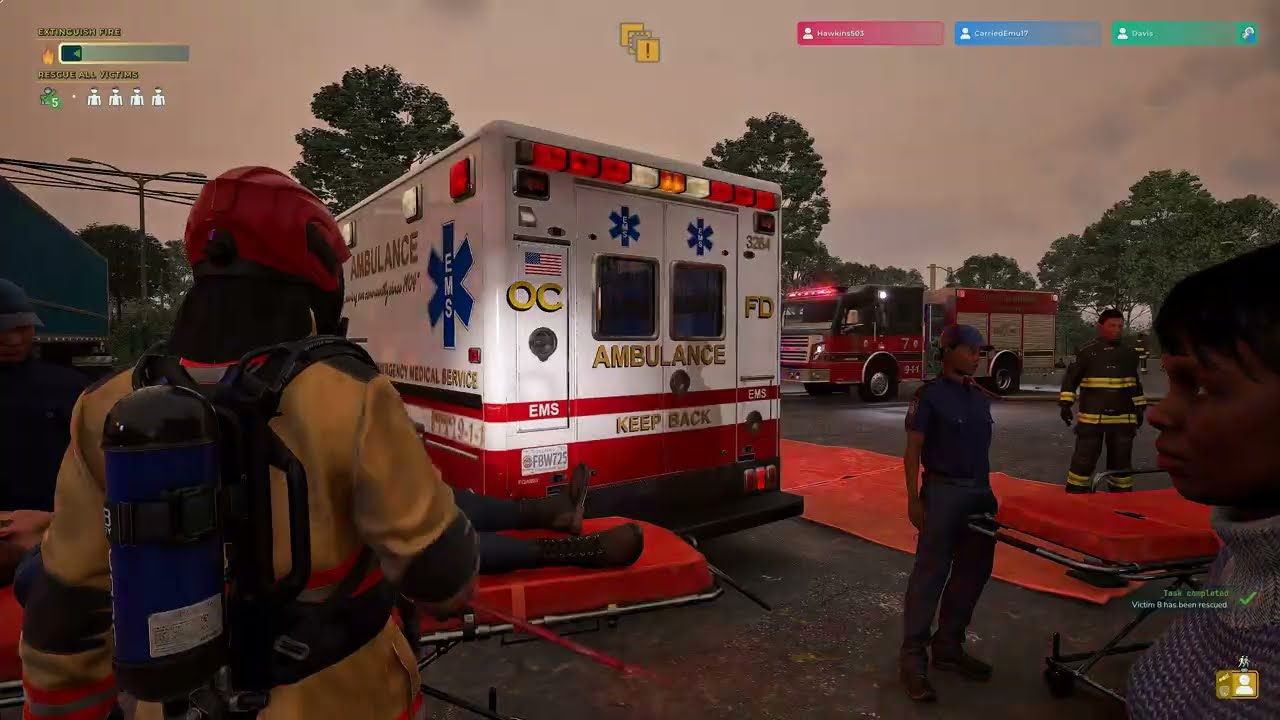 Firefighting Simulator: Ignite 20251107 The Dangers of Burnout (CO-OP) - Gold Rating (4K)