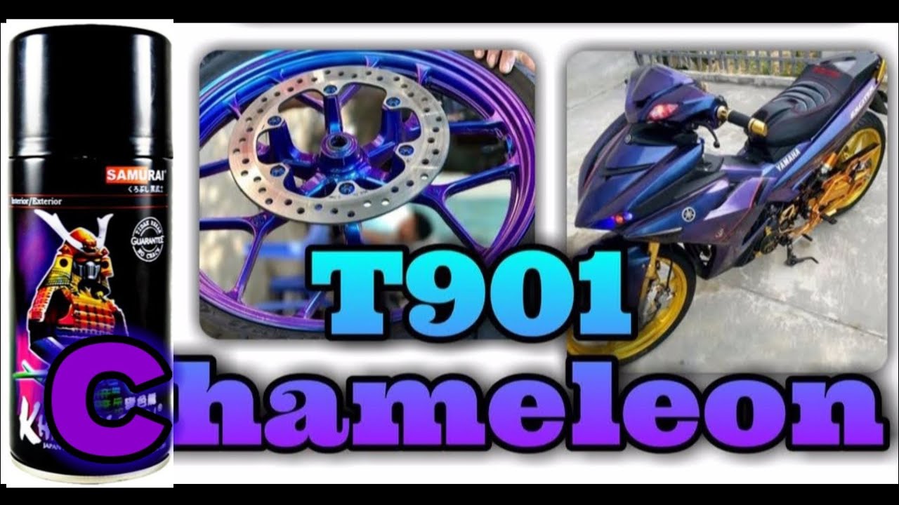 How to paint T901 Chameleon 3d paint.