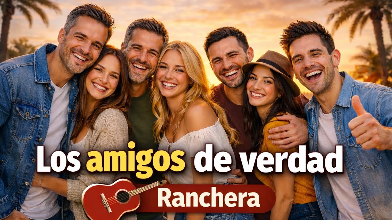 Los amigos de verdad 2 versiones (Ranchera)
