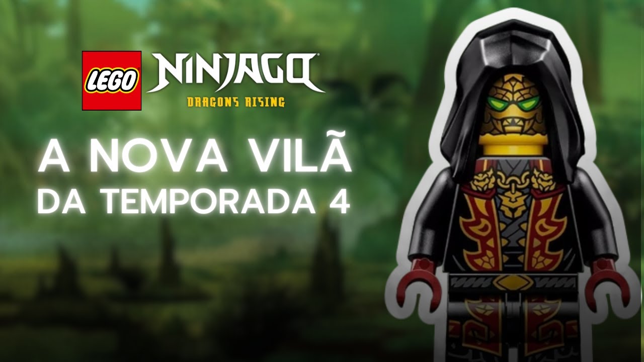 Quem é a NOVA VILÃ de LEGO® Ninjago Dragons Rising Temporada 4? - Sua identidade, aparência, etc...