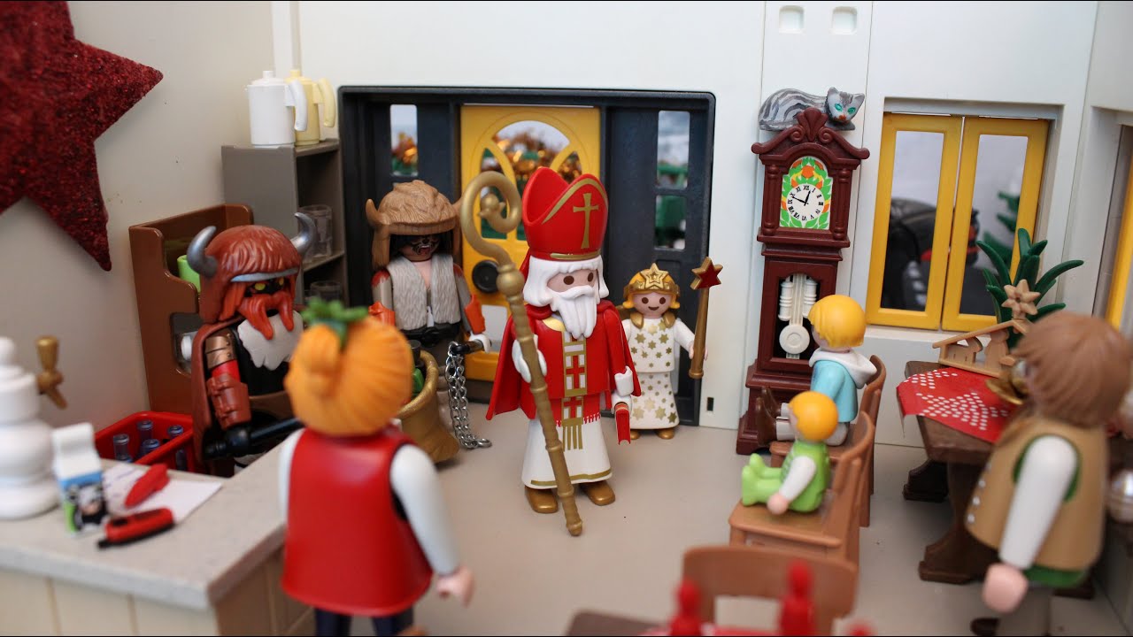 Besuch vom Nikolaus - Playmobil Familie Rauter - Weihnachtsfilm - Abenteuer aus Linsendorf