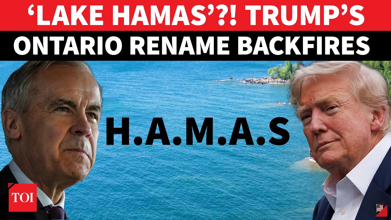 &lsquo;LAKE HAMAS&rsquo;: Trump&rsquo;s INSANE &lsquo;Lake America&rsquo; Blunder Caught By Fox News; Canada Gets Last Laugh
