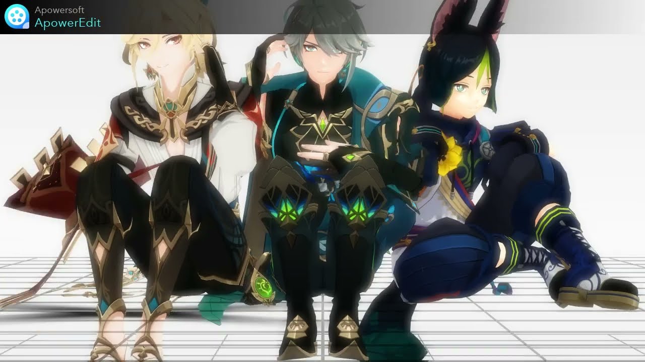 【HaiNo】Can't Sleep Love【MMD/原神Genshin Impact】