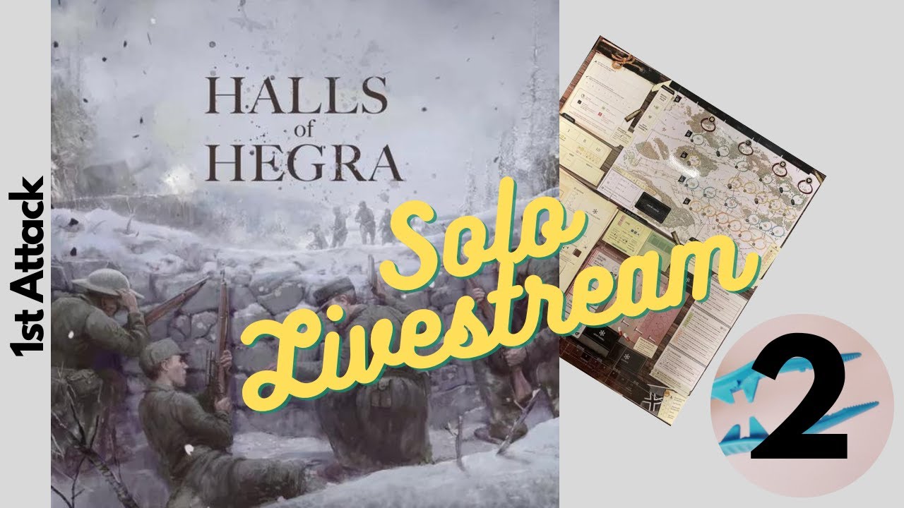 Halls of Hegra by Tompet Games solo livestream: 1st Attack