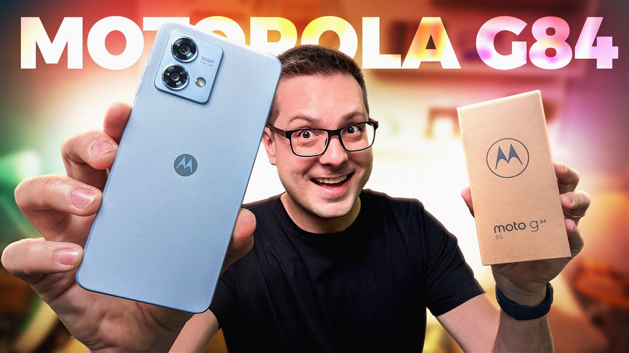 MOTO G84! MELHOR TELA pelo PREÇO?! me SURPREENDEU!!