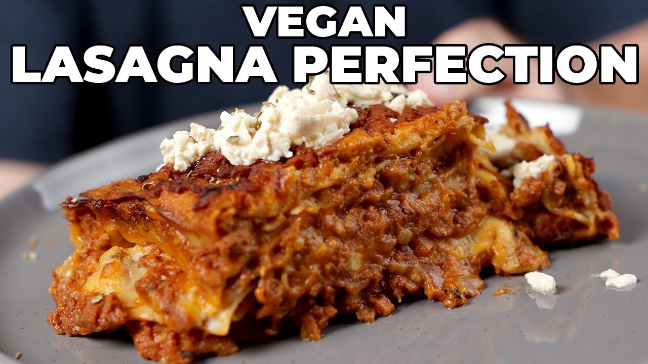 NO One Would know this LOTS of Layers Lasagna was vegan