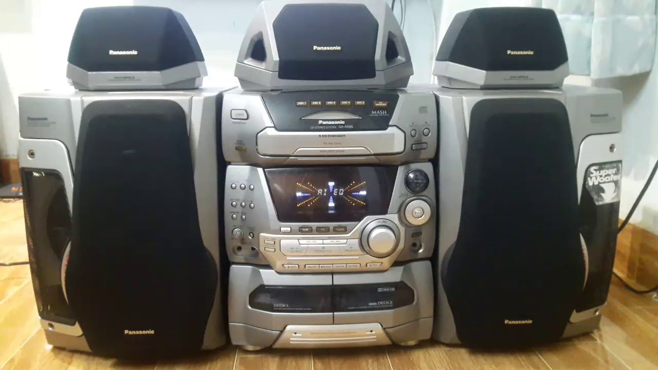 Panasonic SA - AK85 Full 5 Loa,Remote Super Woofer Oánh Tức Ngực..LH 0938484360