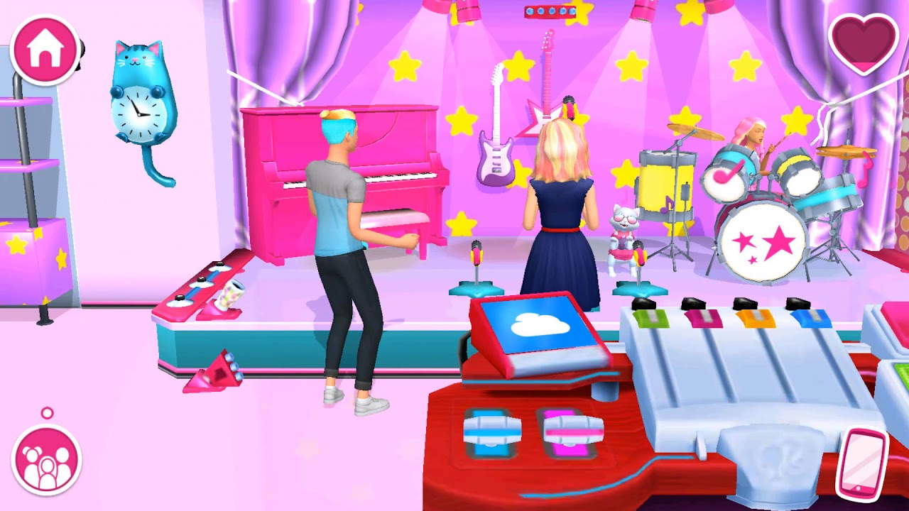 Barbie Dreamhouse Adventures - New Outfit for Cat Blissa - Simulation Game