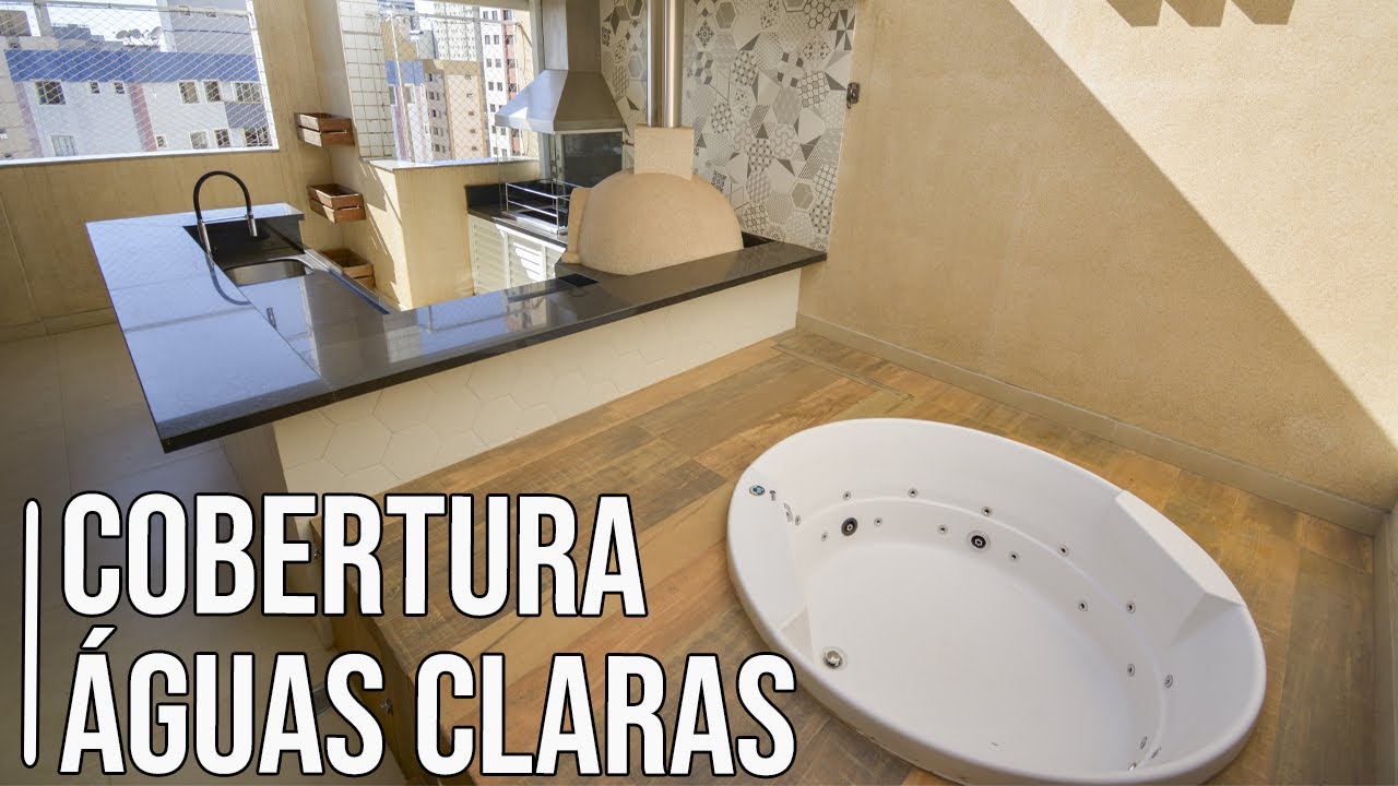 Cobertura Águas Claras 142m² R$ 1.200.000 Ed. Real Brasil