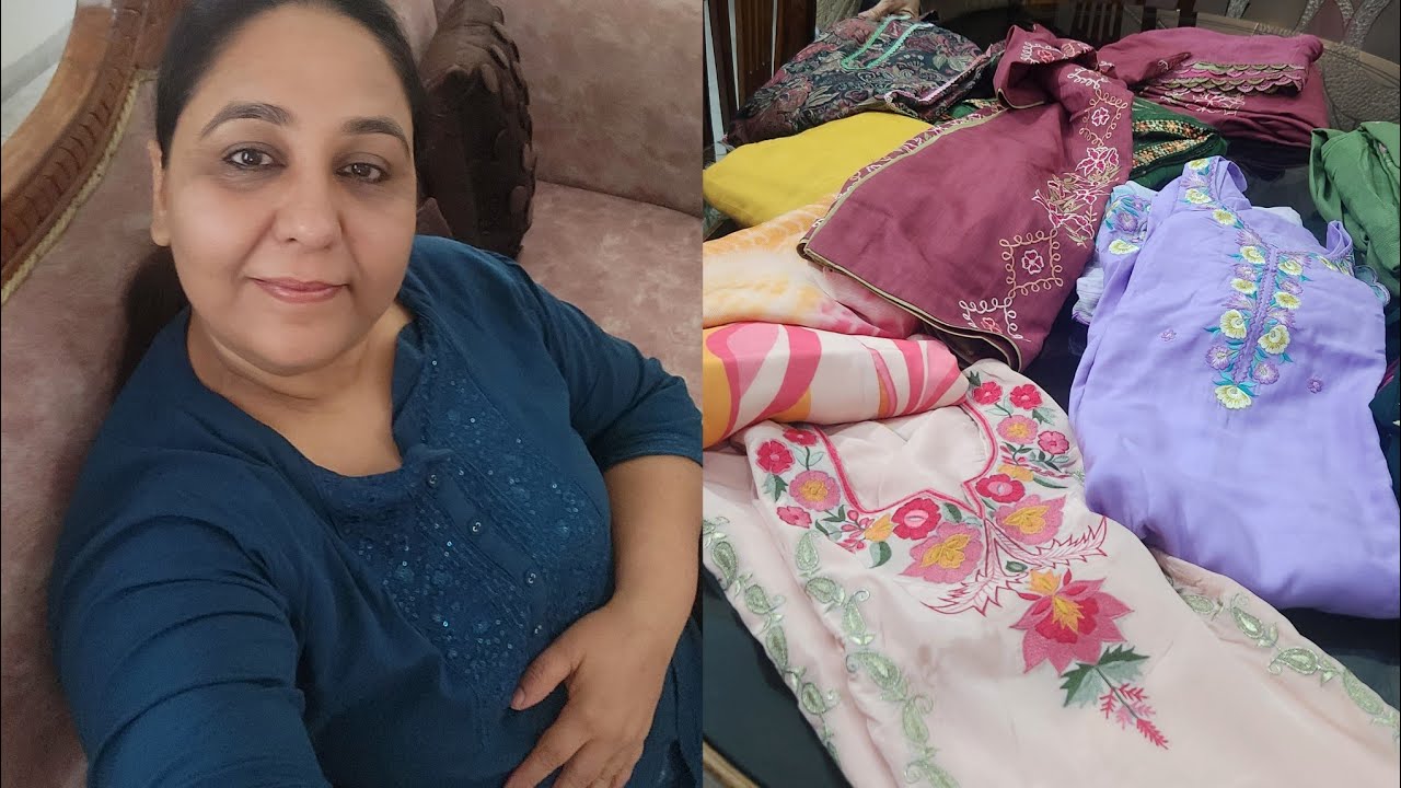 ਅੱਜ ਦੇ ਸਾਰੇ ਸੂਟ ਅੱਤ ਨੇ ਪਰਿੰਟਡ ਸਲਵਾਰ ਪਲੇਟ ਕਮੀਜ਼ New Year New Design 🔥