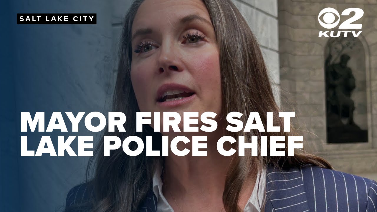 Salt Lake's Mayor Mendenhall says she fired SLCPD Chief Mike Brown