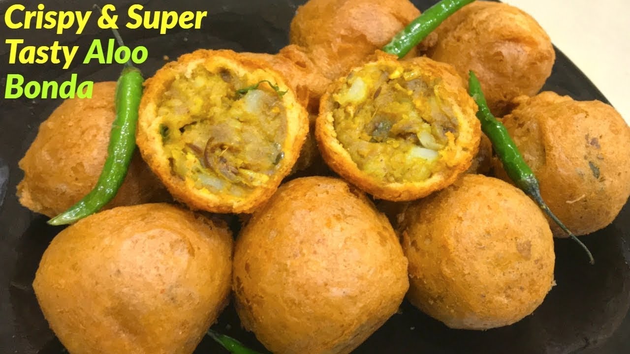 आलू से बनाये बहुति टेस्टी और चटपटे नाश्ता आलू बड़ा सबसे आसान तरीकेसे-Aloo Bonda-Batata Vada-आलू पकोड़ा