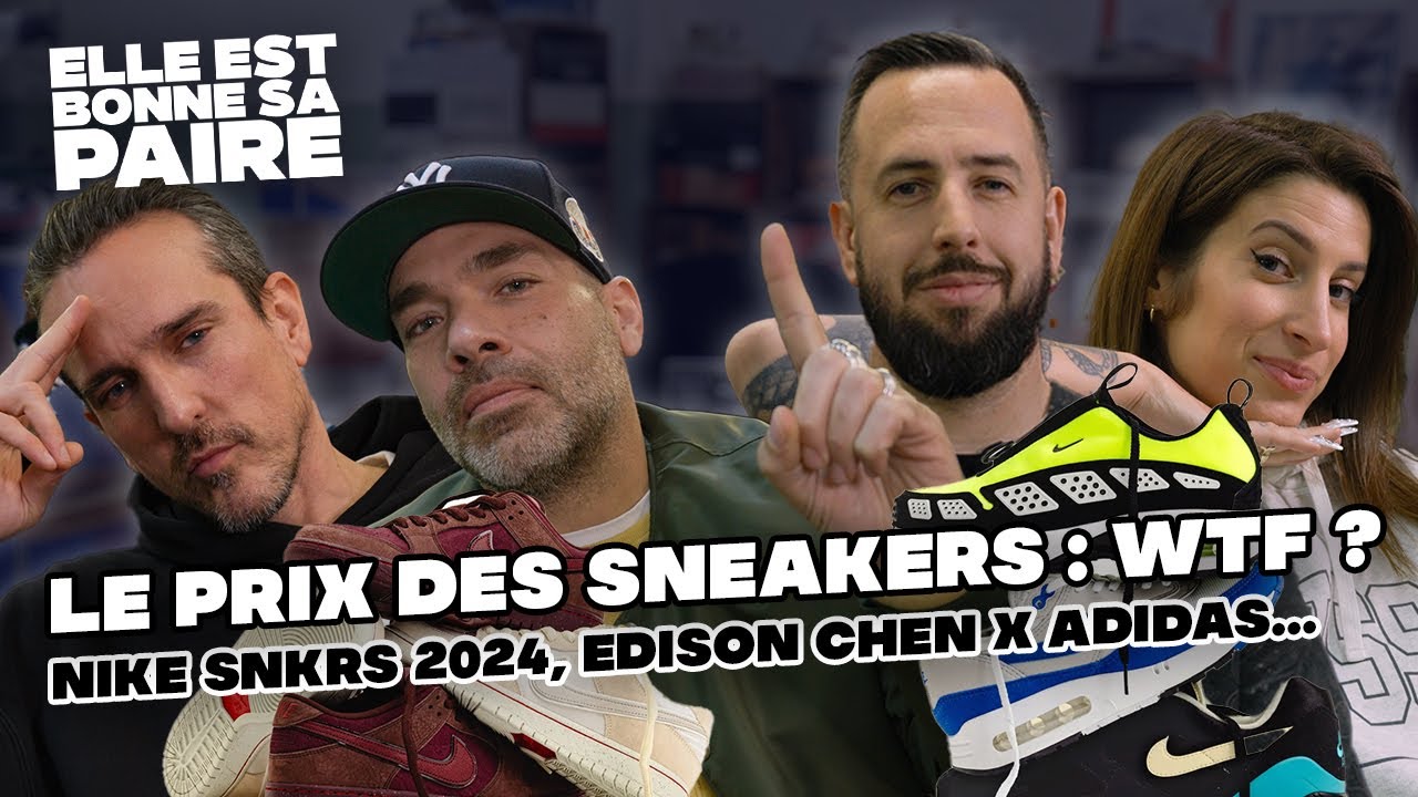Le prix zinzin des sneakers, les sorties Nike SNKRS 2024, Edison Chen x Adidas...