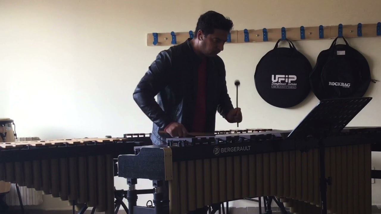 RONDO ALLA TURCA, SONATA N.11 K.331 by W.A.Mozart - Marimba Fabrizio Bartolini
