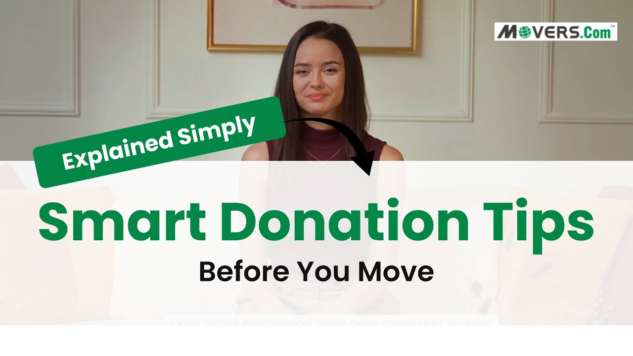Smart Moving Tip: Donate Unwanted Items Before You Move!