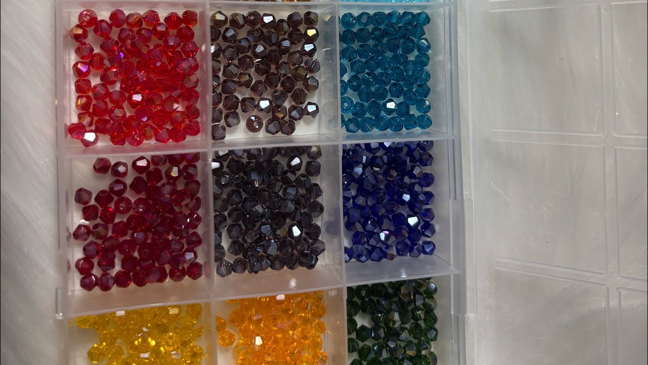 ASMR organizing beads part 2