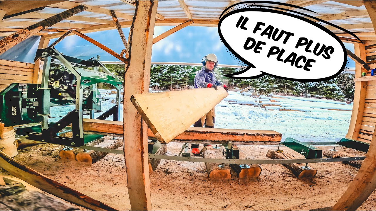 ❄️ Protéger le bois pour l'hiver & organisation de l'espace