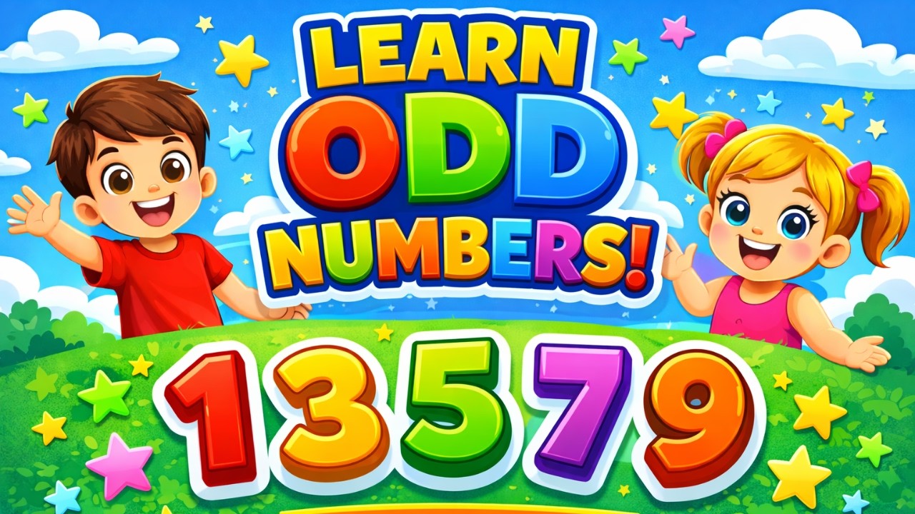 How to Count Odd Numbers | Learn Odd Numbers for Kids