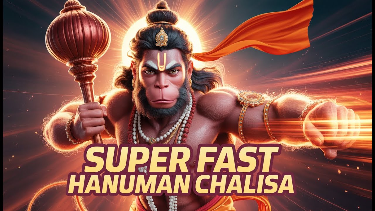 Hanuman Chalisa Super Fast 🚩🙏 | श्री हनुमान चालीसा 2026 | Anu Bhakti Official