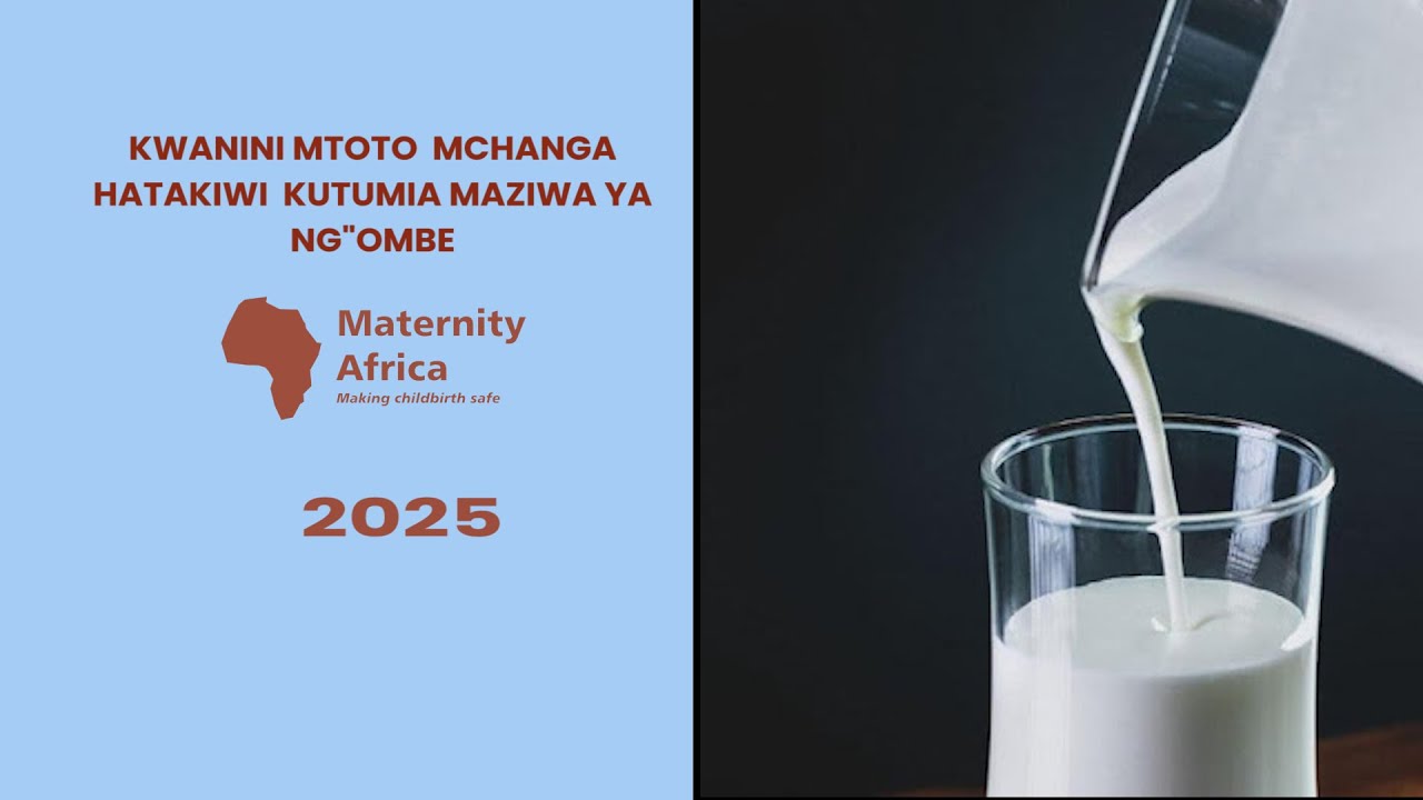 MADHARA YA MAZIWA YA NG''OMBE  KWA MTOTO MCHANGA  ANAPOTUMIA AKIWA BADO HAJAFIKISHA UMRI