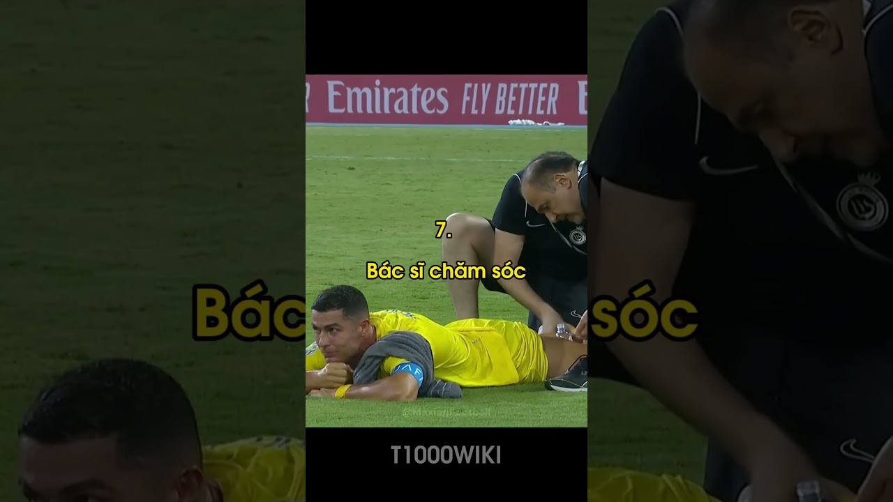 Top 10 khoảnh khắc hiếm gặp của Ronaldo được camera vô tình ghi lại.