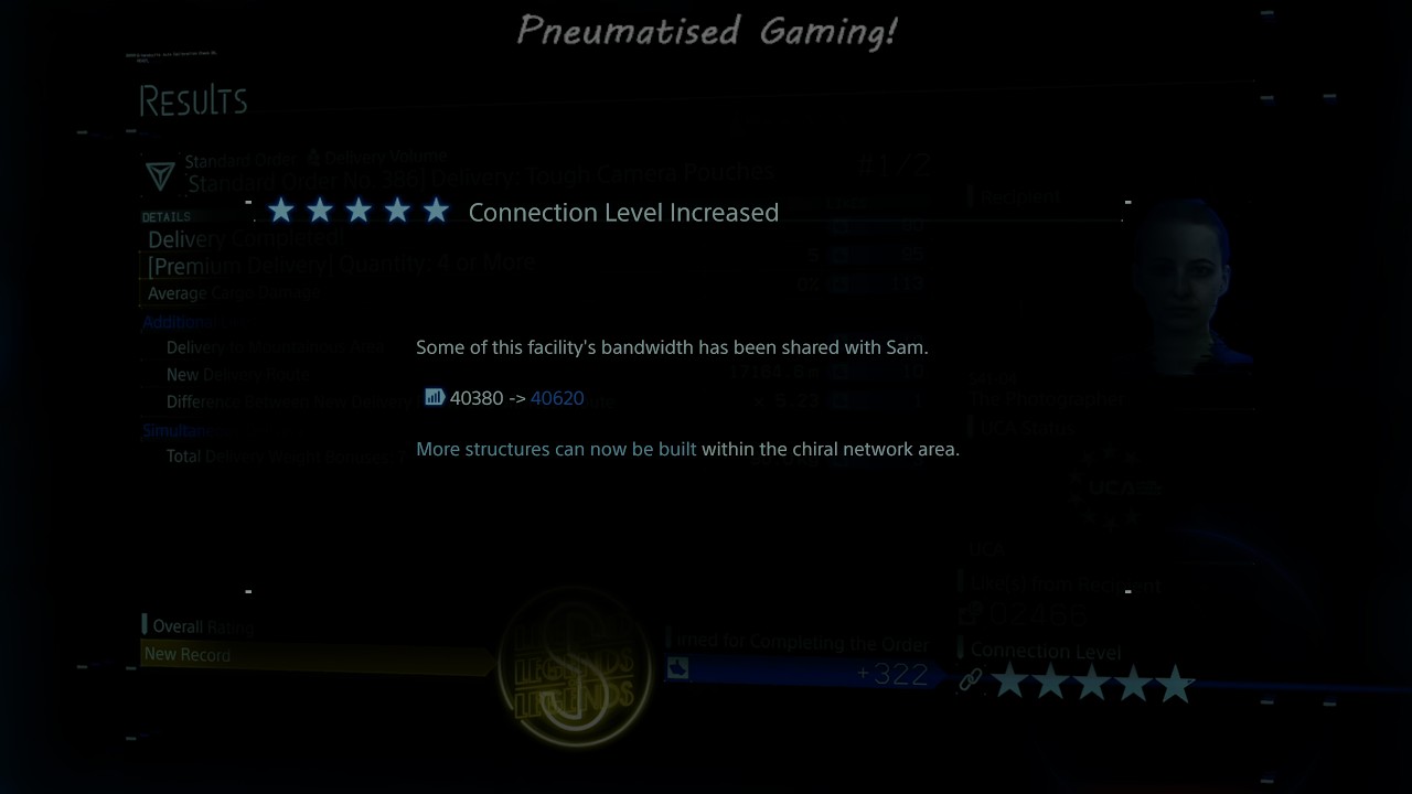 😊🎮 Pneumatised Gaming! Death Stranding (first playthrough, very hard) (PS5) (4K HDR) (20260310)