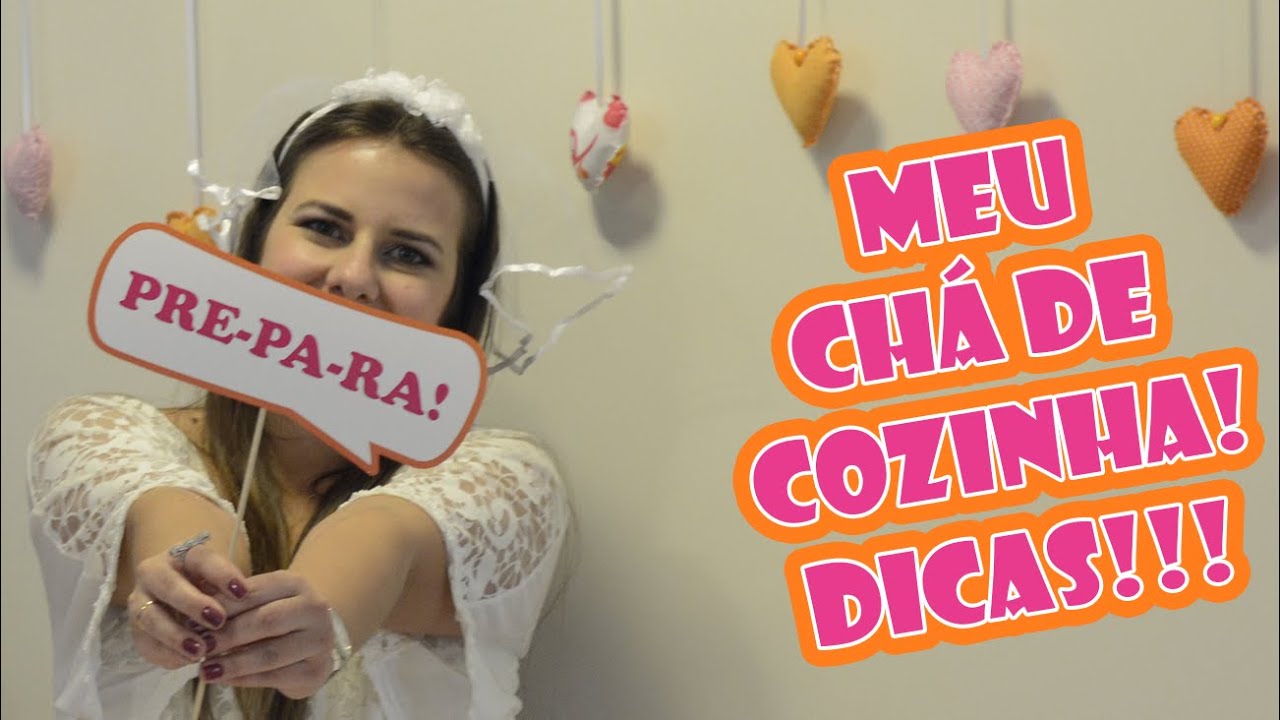Meu chá de cozinha - dicas de decoração e brincadeiras - Vou casar! E agora?