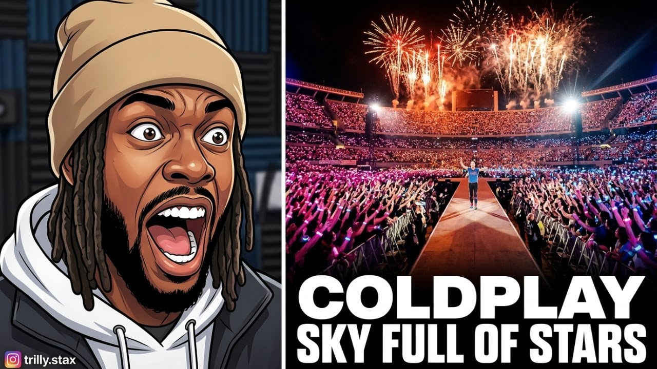First Time Hearing Coldplay's A Sky Full of Stars | River Plate Live Reaction