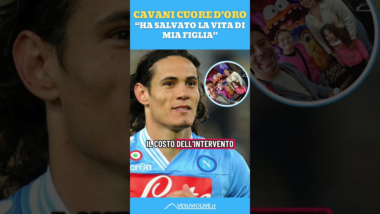 Il gesto di incredibile solidarietà di Edinson Cavani ❤️ 