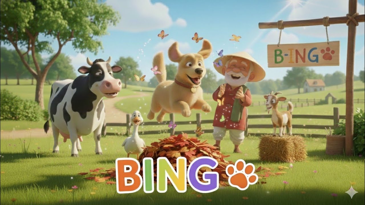 Bingo | Nursery Rhyme & Kids Song | Learn how to spell 