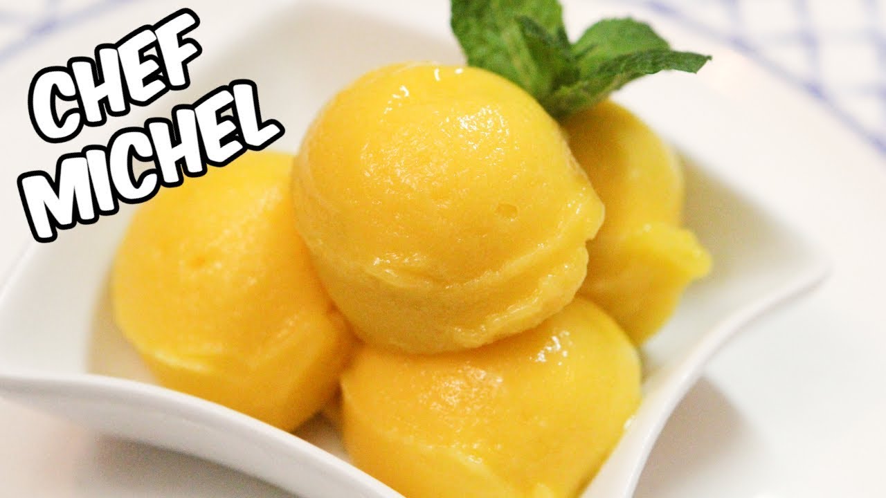Sorbet à la mangue