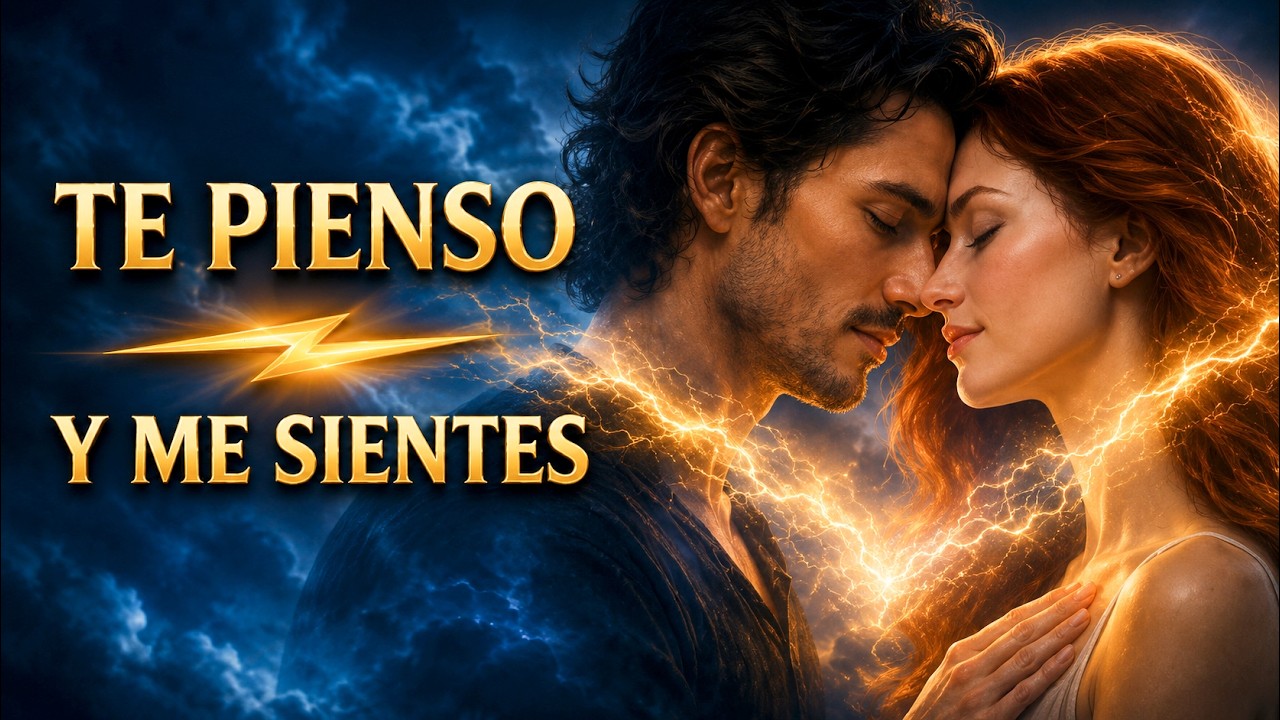 💓 TE PIENSO Y ME SIENTES 🌀 Conexión con TU PERSONA AMADA 🪞Meditación