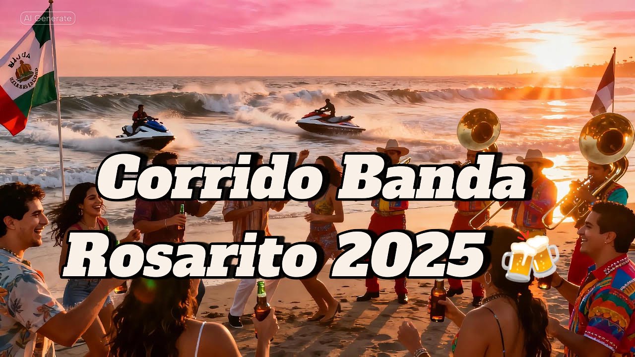 Olas y Locura 🌊🔥 | Corrido Banda Rosarito 2025 by @RhythmTransformation